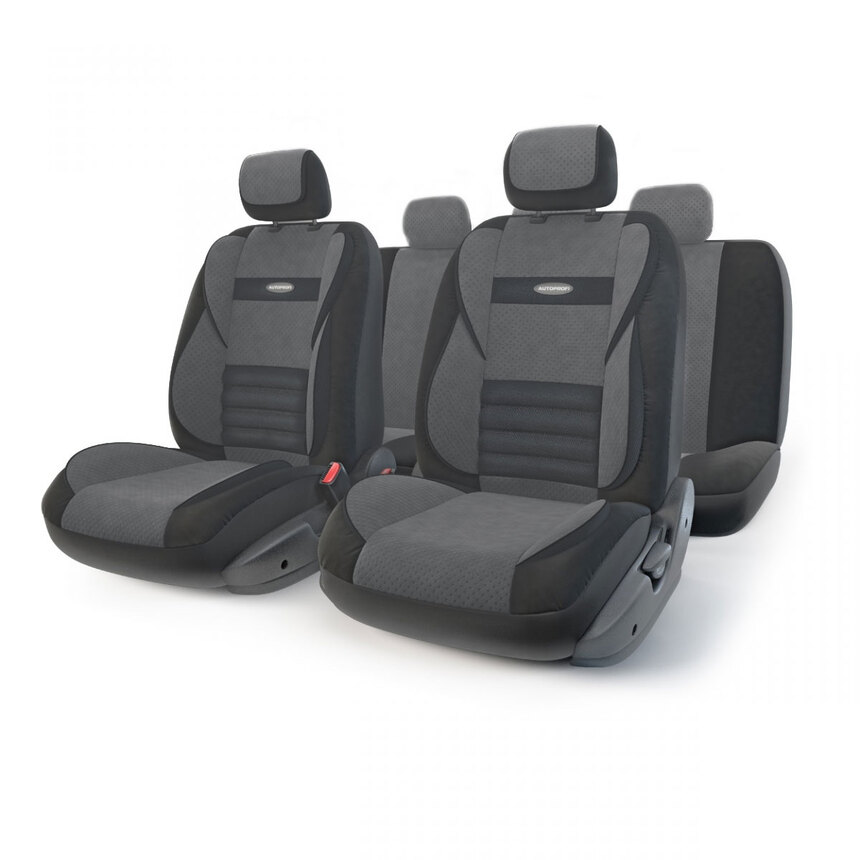 Чехлы на сиденья универсальные MULTI COMFORT MLT-1105 BK/D.GY (M)