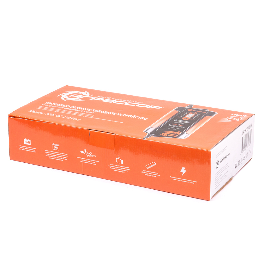 Цифровое зарядное устройство "Агрессор" AGR/SBC-250 Brick Цифровое зарядное устройство "Агрессор" AGR/SBC-250 Brick