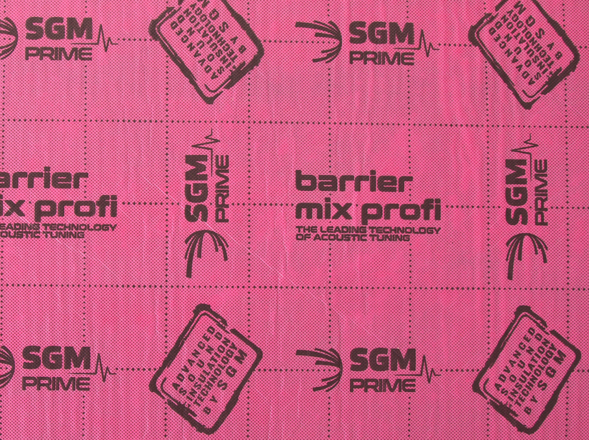 Теплозвукоизолятор Barrier Mix Profi Prime SGM-BrPro
