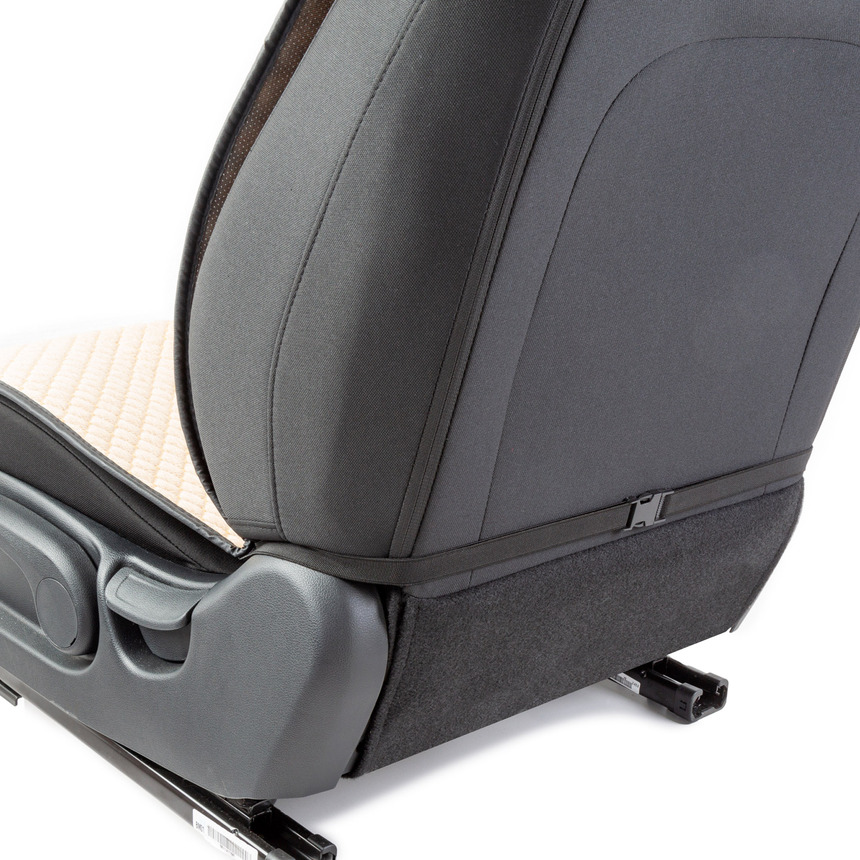 Накидки на передние сиденья "Car Performance", 2 шт., fiberflax CUS-1052 BE/BE Накидки на передние сиденья "Car Performance", 2 шт., fiberflax CUS-1052 BE/BE