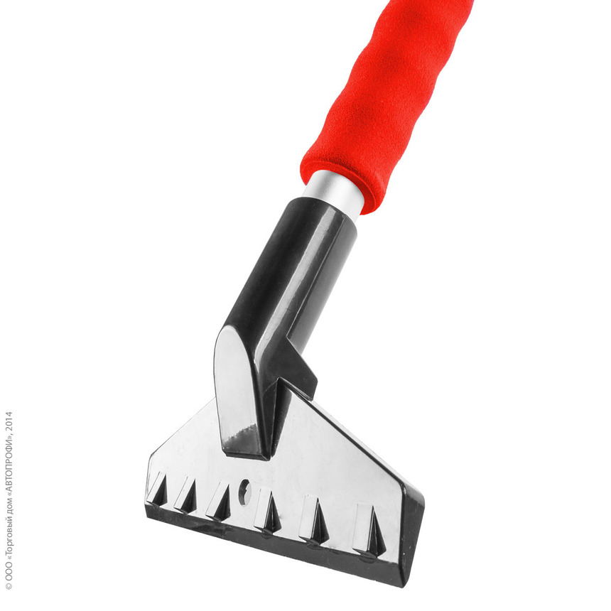 Щетка для снега "AUTOPROFI" SB-1452 BK/RD