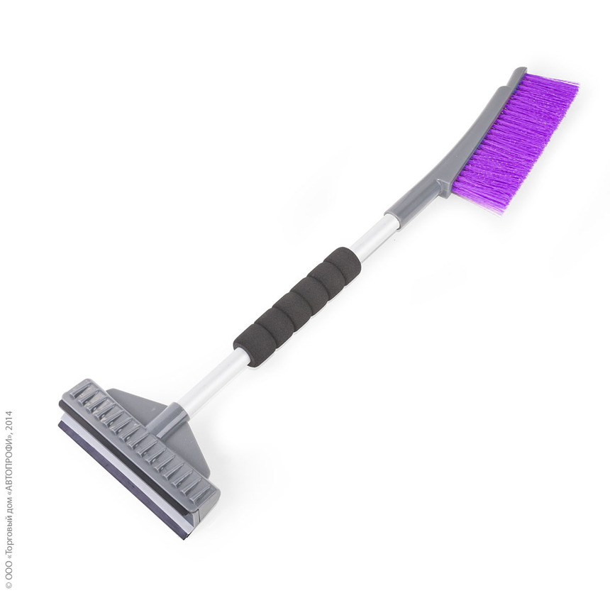 Щетка для снега "AUTOPROFI" SB-1443 GY/VIOLET Щетка для снега "AUTOPROFI" SB-1443 GY/VIOLET