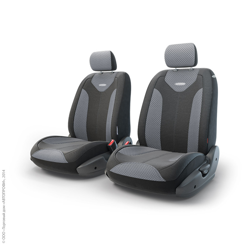 Чехлы на сиденья трансформеры MATRIX передний ряд TRS/MTX-001G BK/D.GY