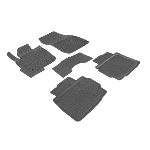 Резиновые коврики с высоким бортом для Ford Mondeo V 2014- / 86446