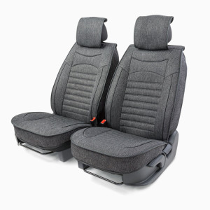 Каркасные накидки на передние сиденья "Car Performance", 2 шт., гобелен CUS-2082 D.GY