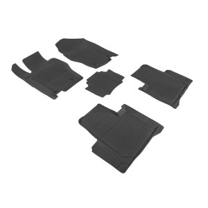 Резиновые коврики с высоким бортом для Haval H8 (2 ряда) 2014- / 86779