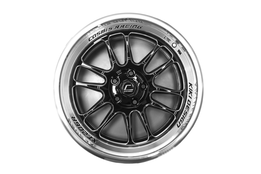 COSMIS  XT-206R 20x9,5 5x120 ET2 Black+diamond lip+spoke milling