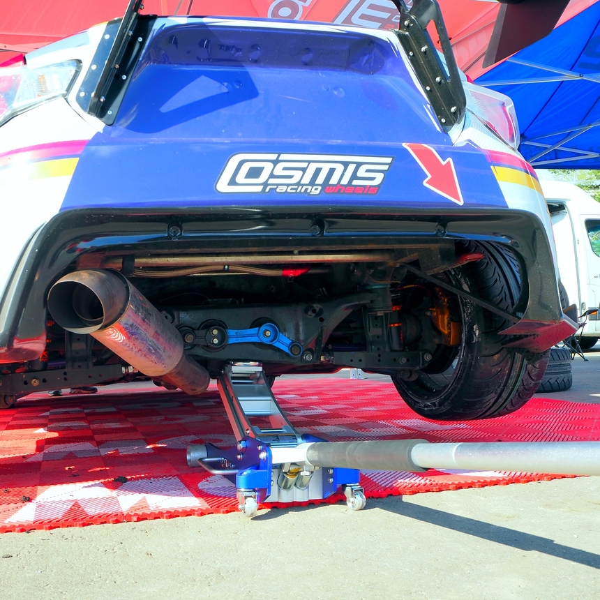 Домкрат подкатной (3 тонны) SPARCO SPC/DP-30 AL