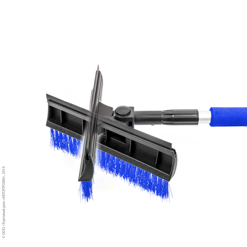 Щетка для снега "AUTOPROFI" SB-1457 BK/BL