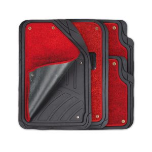 Коврики автомобильные FOCUS 2 TER-420 BK/RD