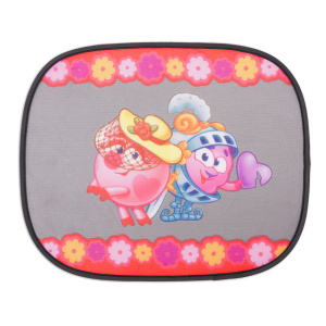 Шторка - экран на боковое окно "Смешарики" (2 шт.) SM/WIN-012 Nyusha