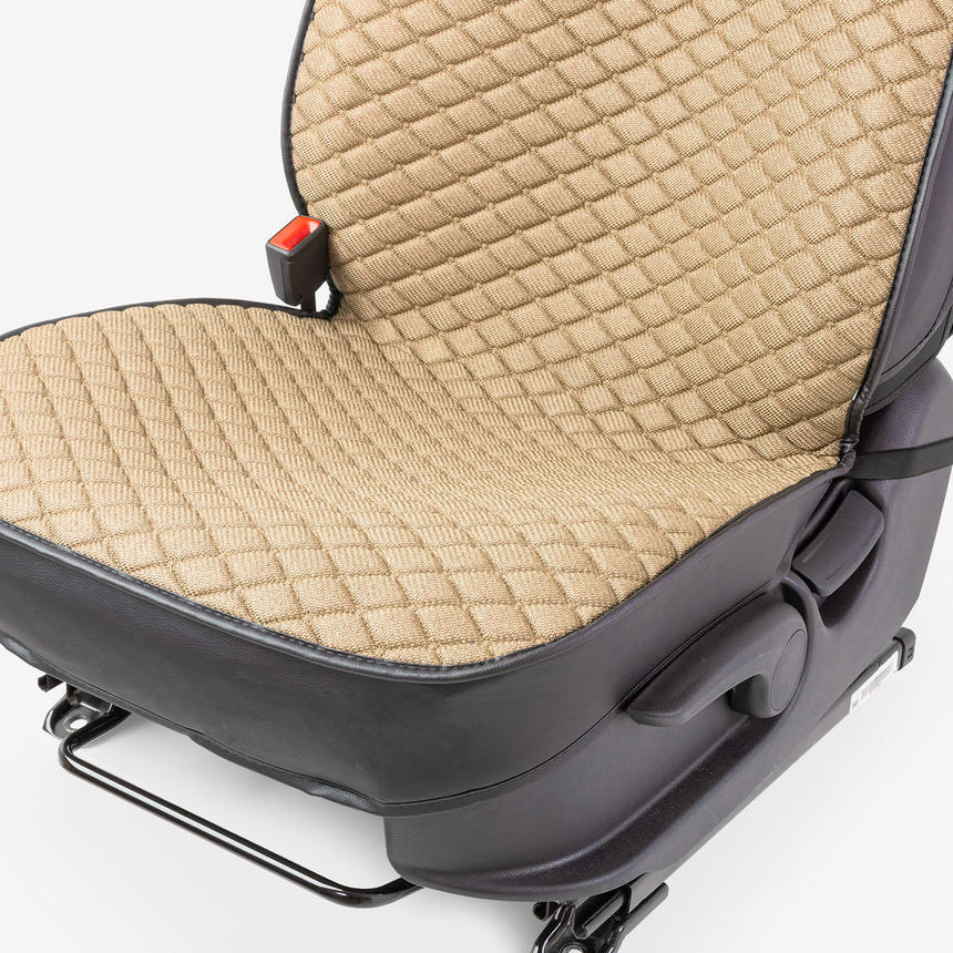 Каркасные накидки на передние сиденья "Car Performance", 2 шт., fiberflax CUS-2032 BE Каркасные накидки на передние сиденья "Car Performance", 2 шт., fiberflax CUS-2032 BE