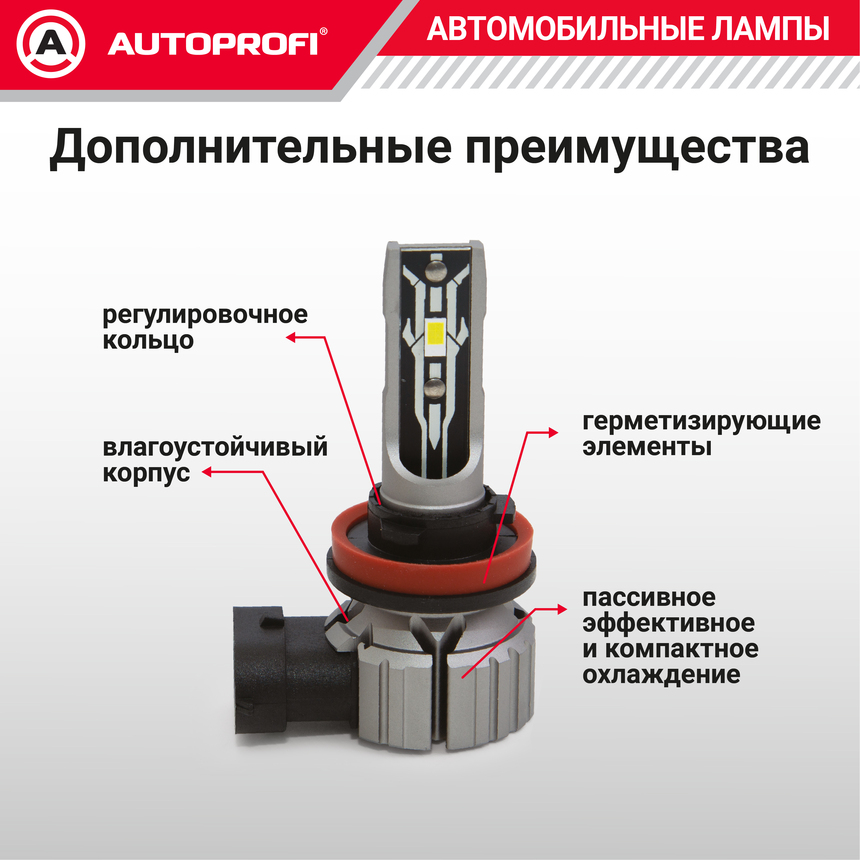 Лампа светодиодная X2-H11