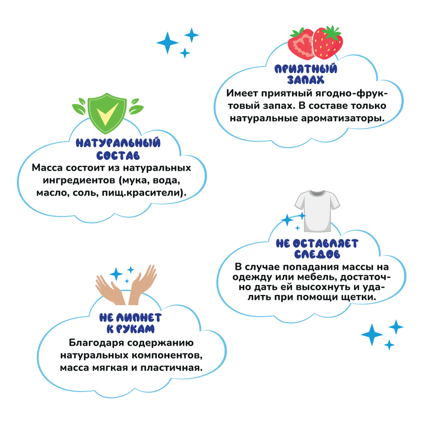 Масса для лепки Joy-Doh, набор РОЛЛЕР ROLL-40 bag Масса для лепки Joy-Doh, набор РОЛЛЕР ROLL-40 bag