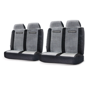 Модельные чехлы на ГАЗель, Соболь, Валдай GAZ-003 BK/GY