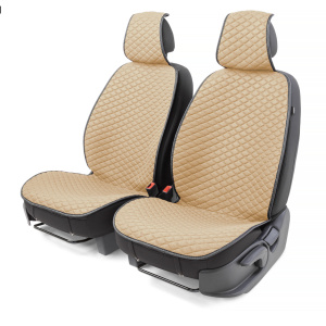Накидки на передние сиденья "Car Performance", 2 шт., fiberflax CUS-1032 BE Накидки на передние сиденья "Car Performance", 2 шт., fiberflax CUS-1032 BE