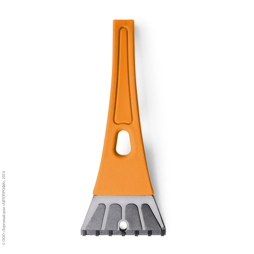 Скребок для снега "AUTOPROFI" SC-1419 BK/ORANGE