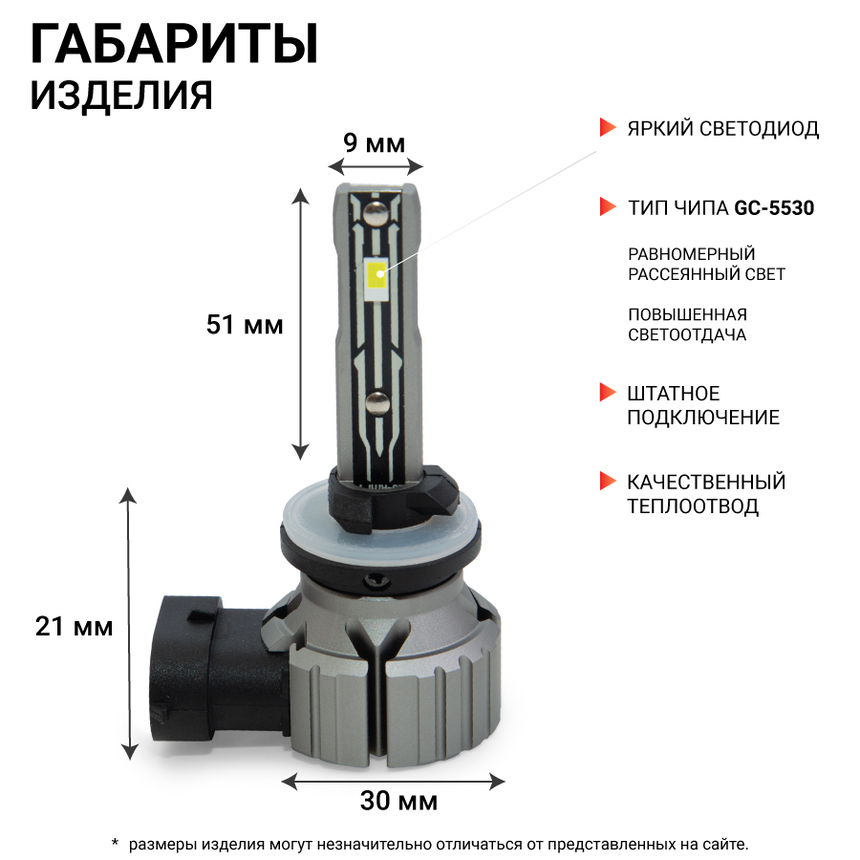 Лампа светодиодная X2-H27