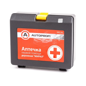 Аптечка первой помощи дорожная AUTOPROFI MED-100