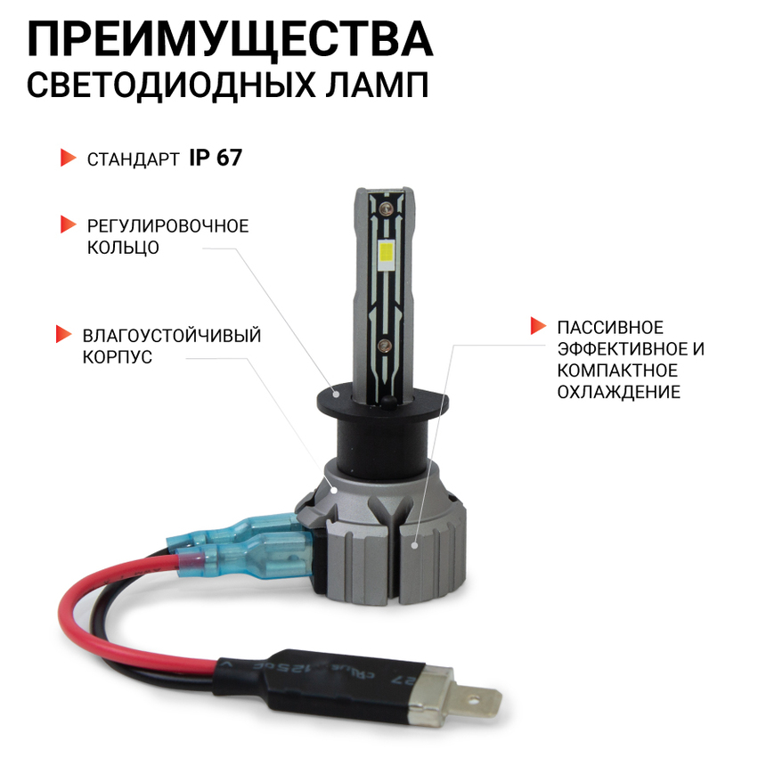 Лампа светодиодная X2-H1