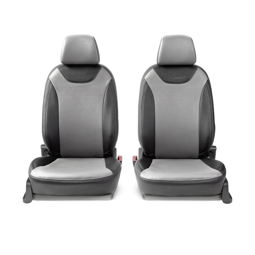 Чехлы на сиденья модельные экокожа VOLKSWAGEN Polo-5 (2009+) POL-5Sd(09+)40-60 G BK/D.GY