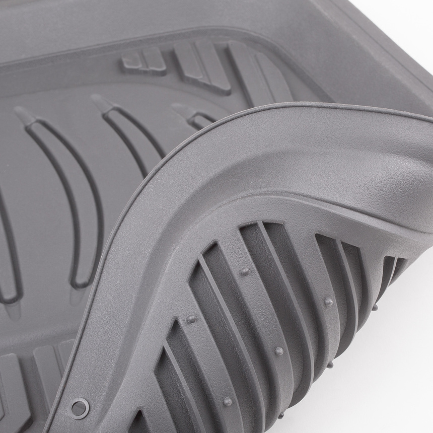 Коврик автомобильный AUTOPROFI для переднего ряда RUS-105f GY