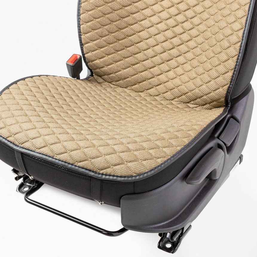 Накидки на передние сиденья "Car Performance", 2 шт., fiberflax CUS-1032 BE Накидки на передние сиденья "Car Performance", 2 шт., fiberflax CUS-1032 BE