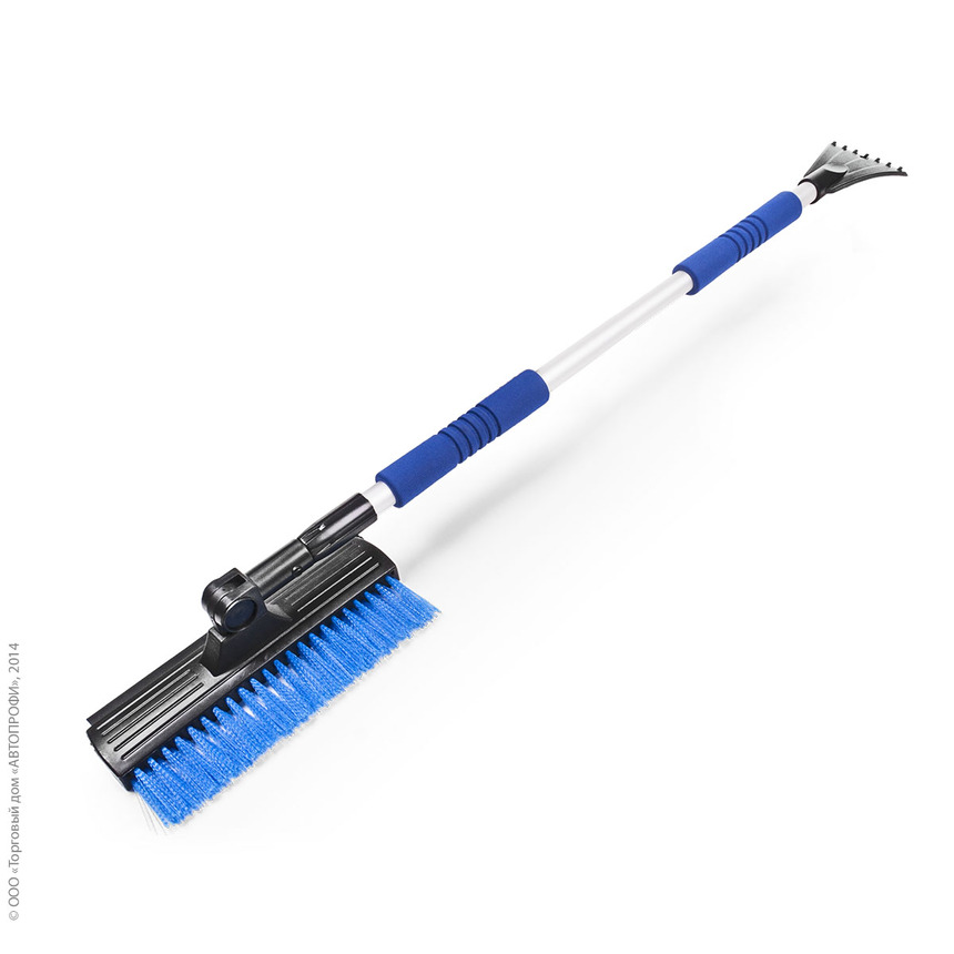 Щетка для снега "AUTOPROFI" SB-1459 BK/BL
