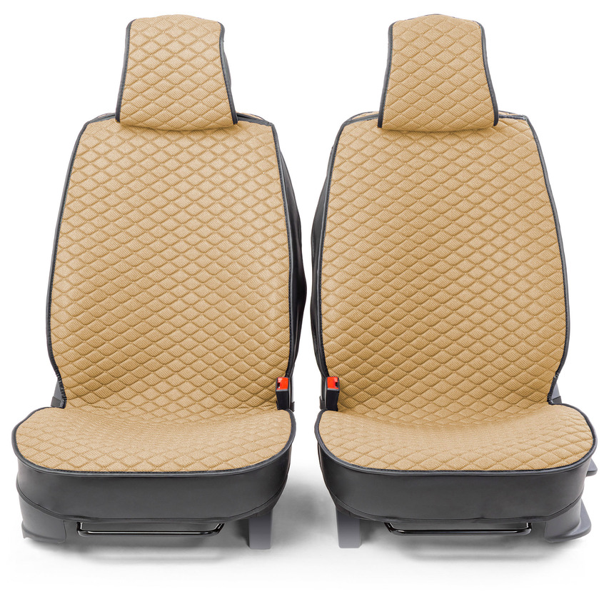 Каркасные накидки на передние сиденья "Car Performance", 2 шт., fiberflax CUS-2032 BE Каркасные накидки на передние сиденья "Car Performance", 2 шт., fiberflax CUS-2032 BE