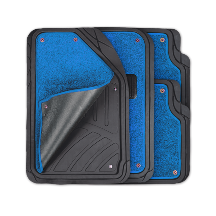 Коврики автомобильные FOCUS 2 TER-420 BK/BL