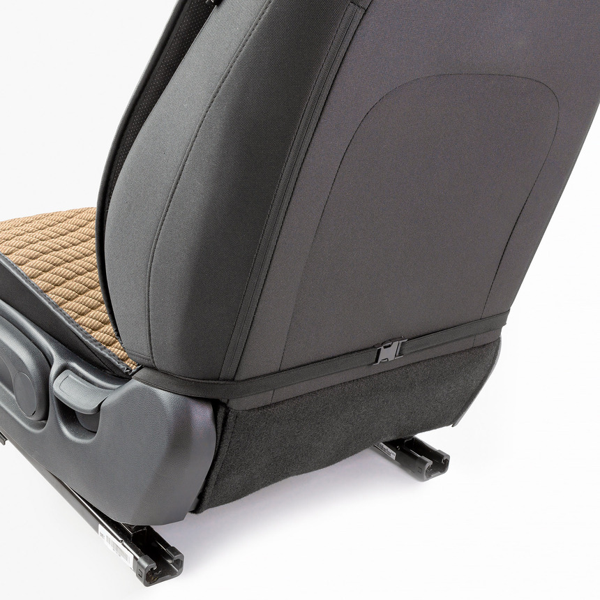 Накидки на передние сиденья "Car Performance", 2 шт., fiberflax CUS-1032 BE Накидки на передние сиденья "Car Performance", 2 шт., fiberflax CUS-1032 BE