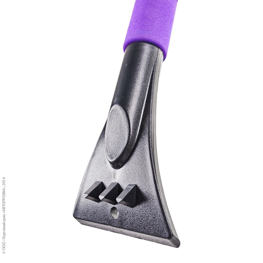 Щетка для снега "AUTOPROFI" SB-1460 BK/VIOLET