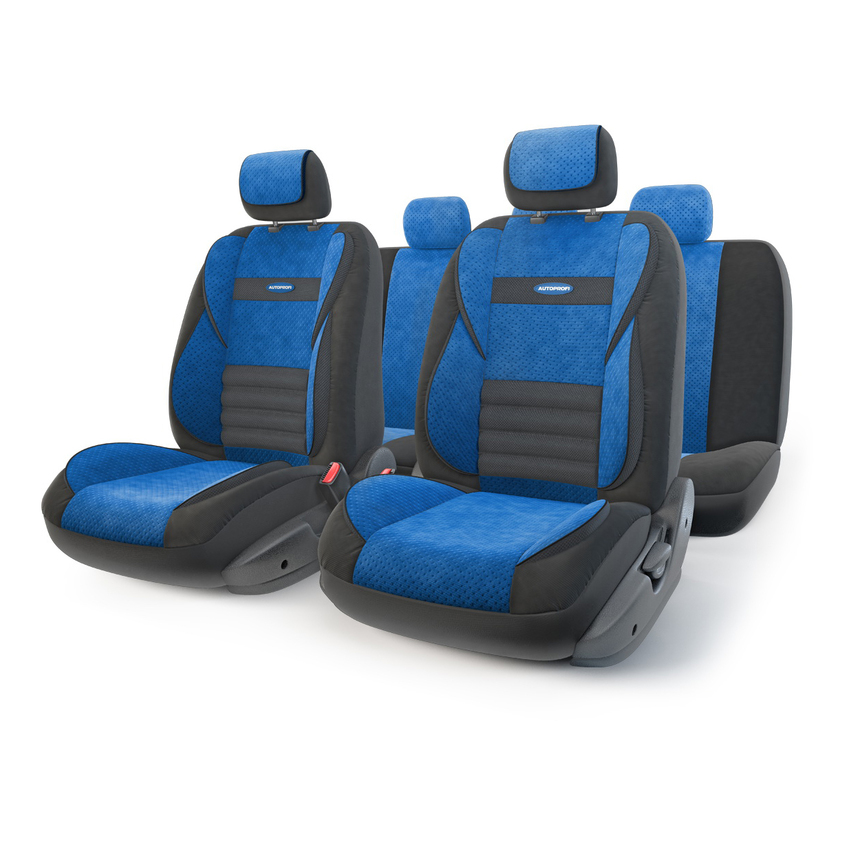 Чехлы на сиденья универсальные MULTI COMFORT MLT-1105 BK/BL (M)