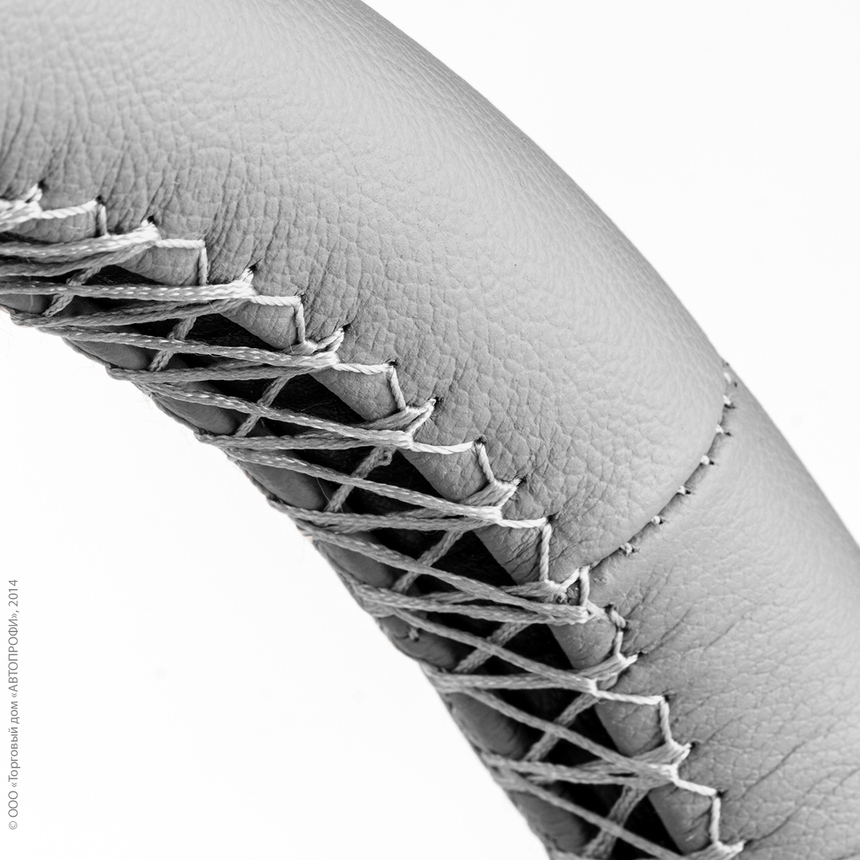 Оплётка для перетяжки руля AUTOPROFI SAM-200 GY (M)