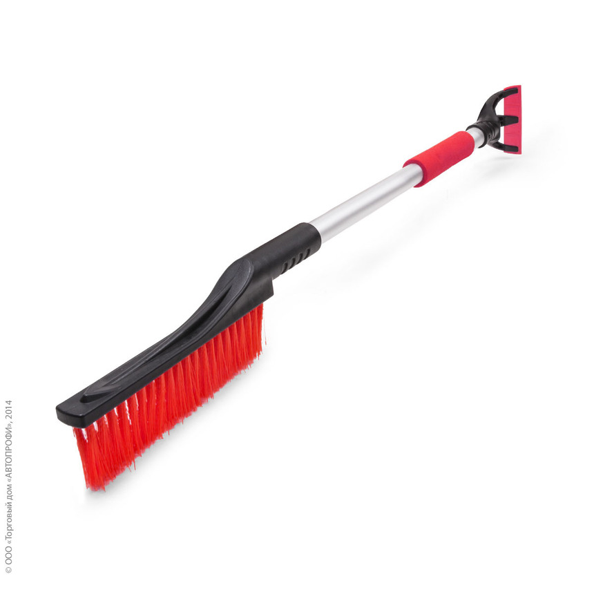 Щетка для снега "AUTOPROFI" SB-1451 BK/RD