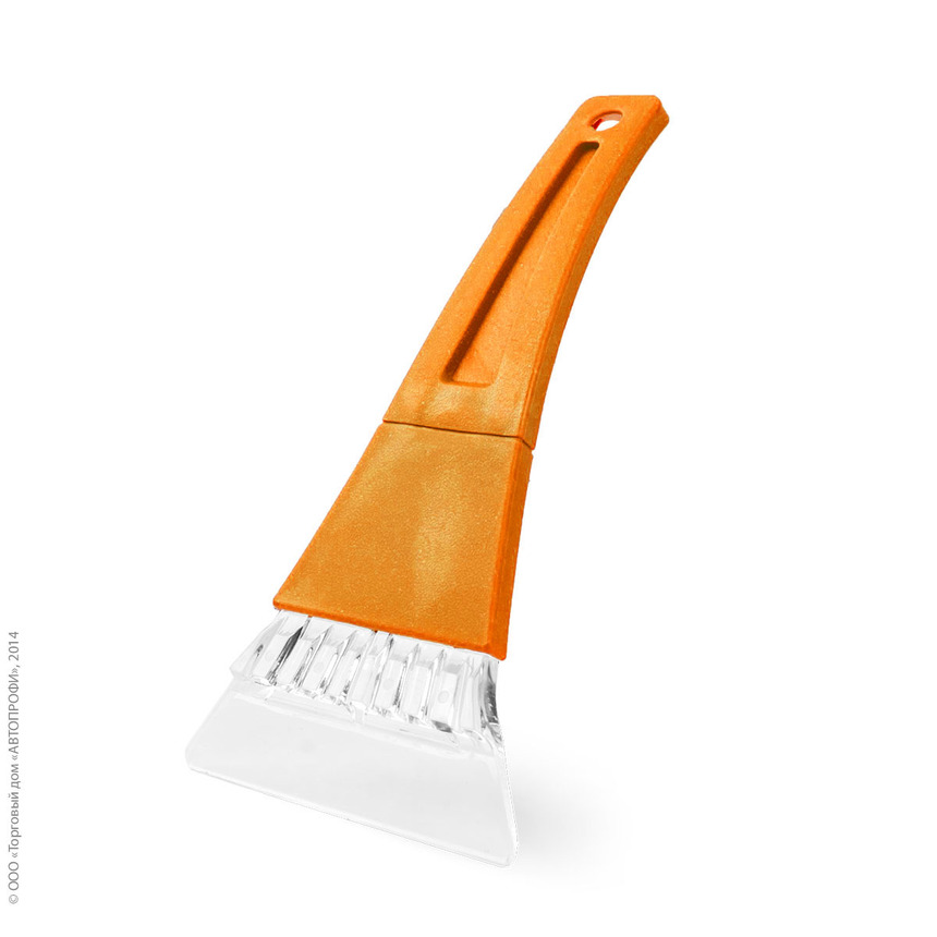 Скребок для снега "AUTOPROFI" SC-1414 ORANGE
