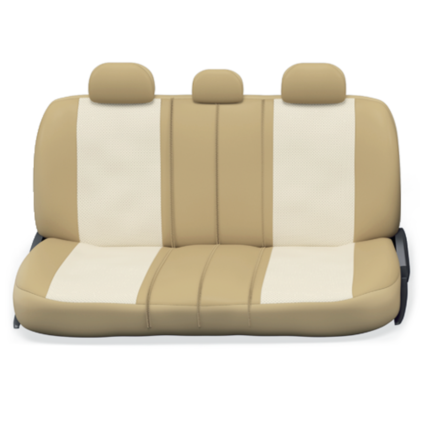 Чехлы на сиденья универсальные экокожа GRAND GND-1305G D.BE/L.BE (M)