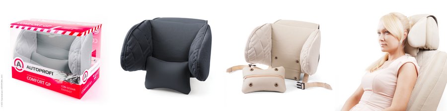 Ортопедические подголовники для автомобильных сидений